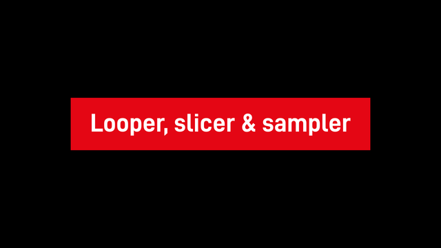 500 - Looper, slicer & sampler